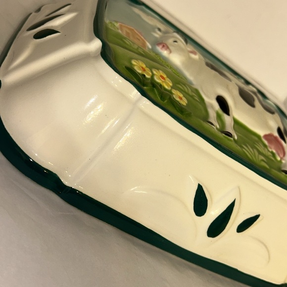 Hand painted GAILSTYN-SUTTON country cow ceramic - Picture 2 of 4